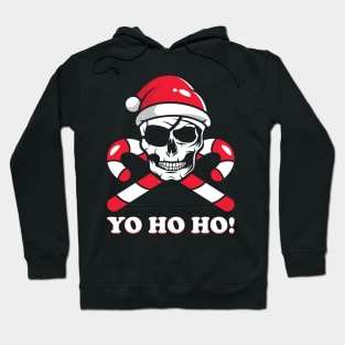 Jolly Pirate Santa yo ho ho ho Hoodie